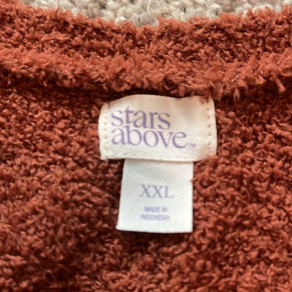 Super soft light brown Star Above Cropped tank - size XXL - Picture 3 of 3